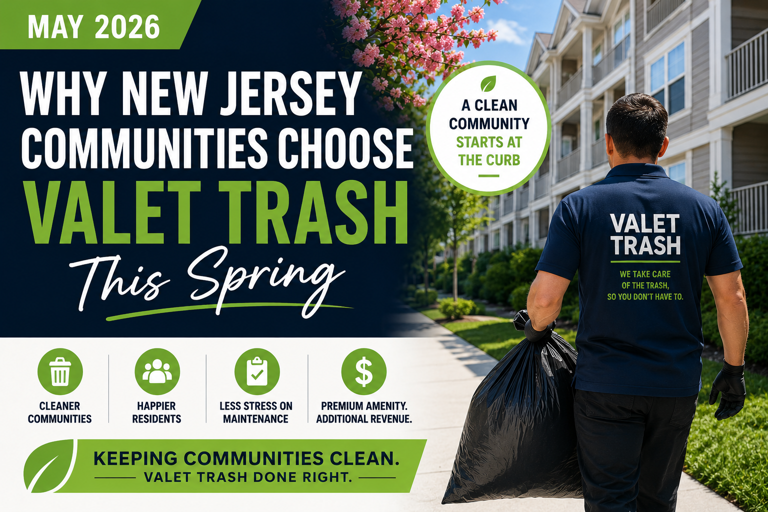 Why More New Jersey Apartment Communities Are Choosing Valet Trash This Spring